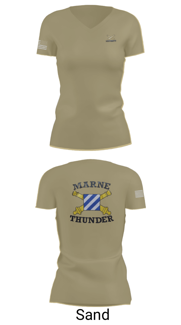 Women's Short Sleeve Vneck Shirt, 3ID divarty3ID DIVARTY, Army, Teamtime, Team time, sublimation, custom sports apparel, team uniforms, spirit wear, spiritwear, sports uniforms, custom shirts, team store, custom team store, fundraiser sports, apparel fundraiser