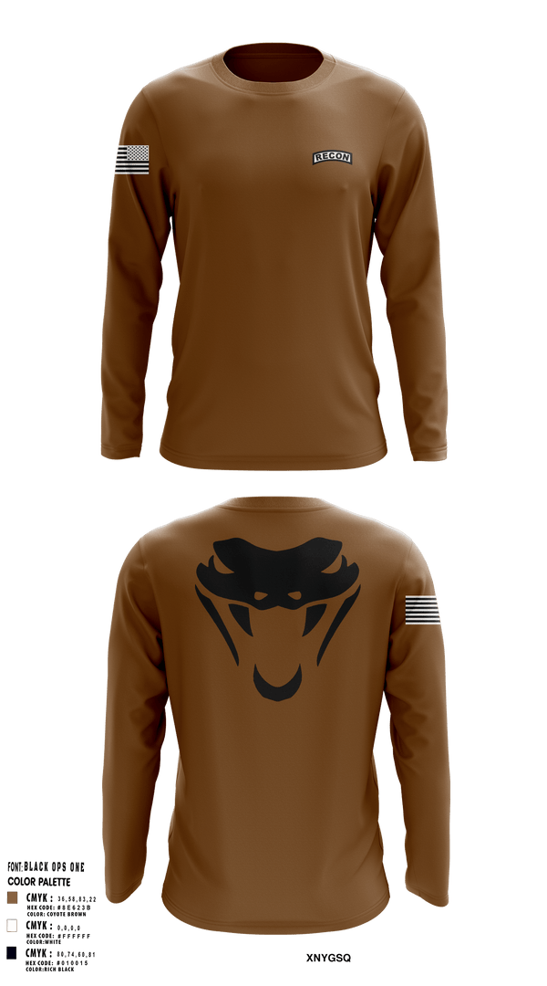 Long Sleeve Performance Shirt, RookVIPERS, Army, Teamtime, Team time, sublimation, custom sports apparel, team uniforms, spirit wear, spiritwear, sports uniforms, custom shirts, team store, custom team store, fundraiser sports, apparel fundraiser