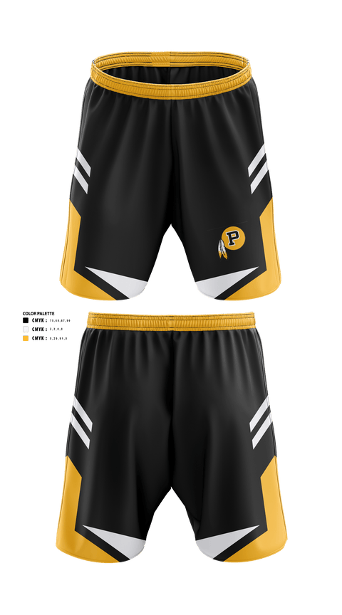 Athletic Shorts With Pockets, Pontotoc High School Golf, Golf, Teamtime, Team time, sublimation, custom sports apparel, team uniforms, spirit wear, spiritwear, sports uniforms, custom shirts, team store, custom team store, fundraiser sports, apparel fundraiser