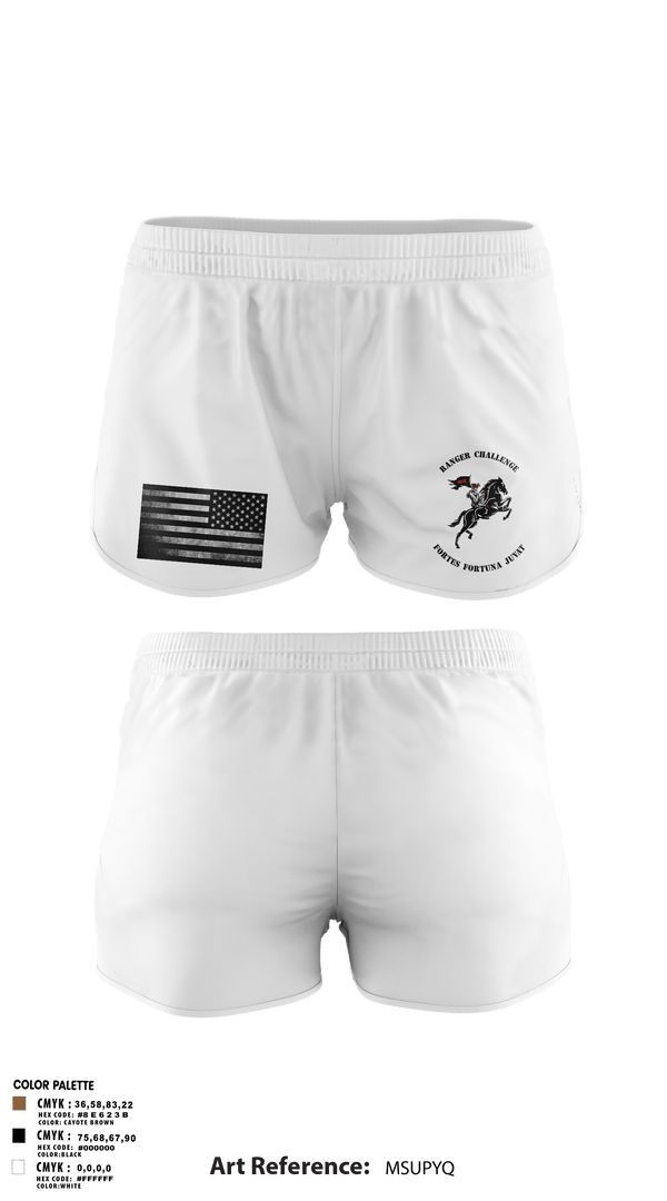 Ranger Panties, Ranger Challenge, , Teamtime, Team time, sublimation, custom sports apparel, team uniforms, spirit wear, spiritwear, sports uniforms, custom shirts, team store, custom team store, fundraiser sports, apparel fundraiser