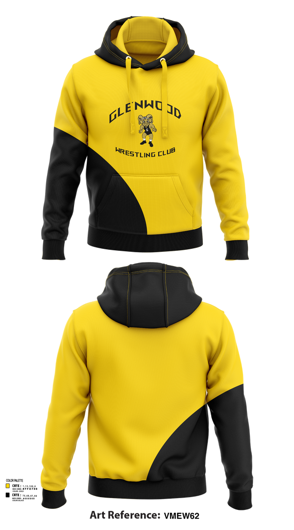 Hoodie, Glenwood Wrestling Club, Wrestling, Teamtime, Team time, sublimation, custom sports apparel, team uniforms, spirit wear, spiritwear, sports uniforms, custom shirts, team store, custom team store, fundraiser sports, apparel fundraiser