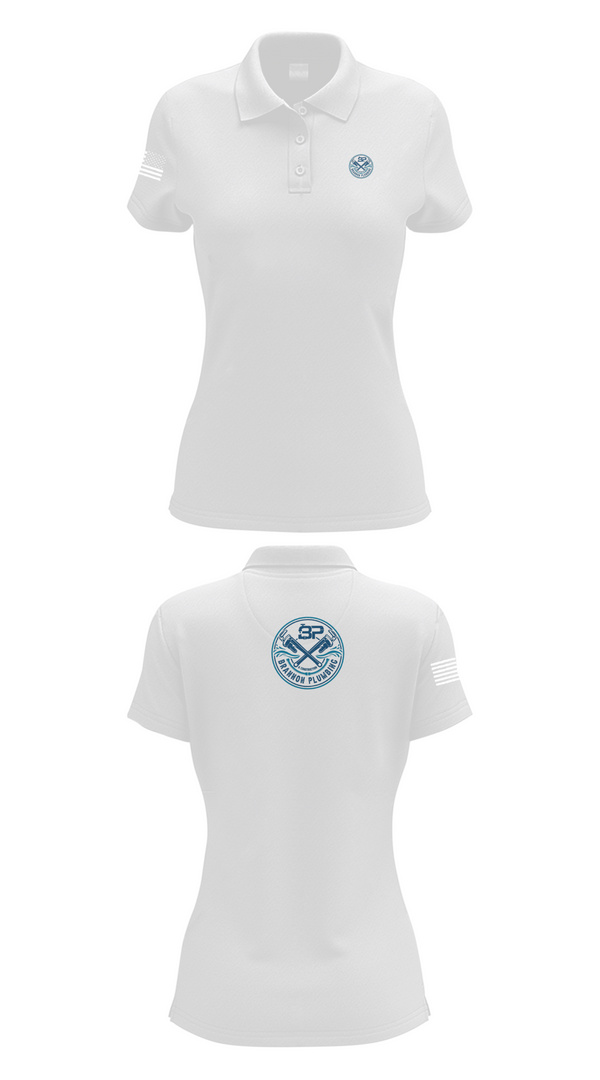 Womens Short Sleeve Performance Polo, Brannon Plumbing & Construction, , Teamtime, Team time, sublimation, custom sports apparel, team uniforms, spirit wear, spiritwear, sports uniforms, custom shirts, team store, custom team store, fundraiser sports, apparel fundraiser