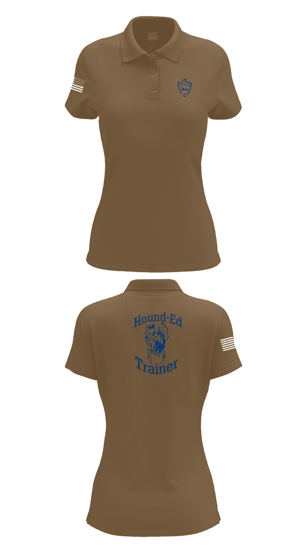 Womens Short Sleeve Performance Polo, Hounded, , Teamtime, Team time, sublimation, custom sports apparel, team uniforms, spirit wear, spiritwear, sports uniforms, custom shirts, team store, custom team store, fundraiser sports, apparel fundraiser