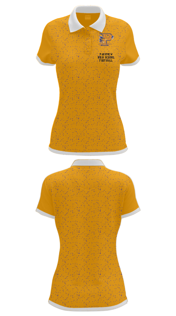 Women's Short Sleeve Performance Polo, Parkview High School Football, Football, Teamtime, Team time, sublimation, custom sports apparel, team uniforms, spirit wear, spiritwear, sports uniforms, custom shirts, team store, custom team store, fundraiser sports, apparel fundraiser