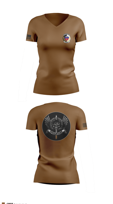 Womens Short Sleeve Vneck Shirt, 27 SOSFS, Air Force, Teamtime, Team time, sublimation, custom sports apparel, team uniforms, spirit wear, spiritwear, sports uniforms, custom shirts, team store, custom team store, fundraiser sports, apparel fundraiser