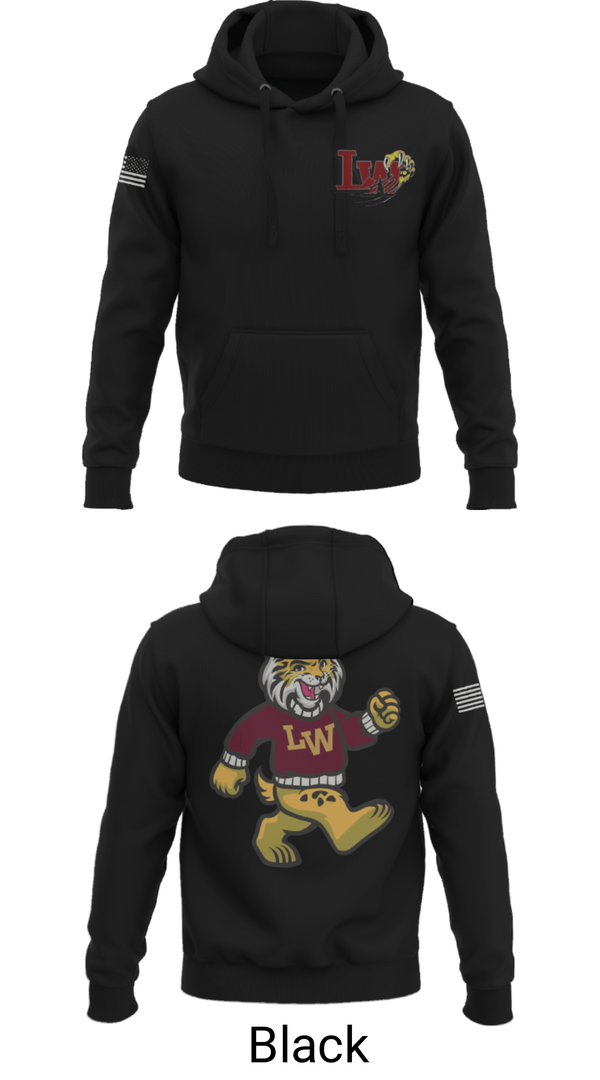 Hoodie, Lowpoint-Washburn Junior High School Softball, Softball, Teamtime, Team time, sublimation, custom sports apparel, team uniforms, spirit wear, spiritwear, sports uniforms, custom shirts, team store, custom team store, fundraiser sports, apparel fundraiser