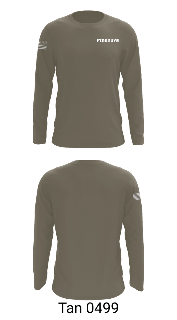 Long Sleeve Performance Shirt, FIREGUYS, , Teamtime, Team time, sublimation, custom sports apparel, team uniforms, spirit wear, spiritwear, sports uniforms, custom shirts, team store, custom team store, fundraiser sports, apparel fundraiser