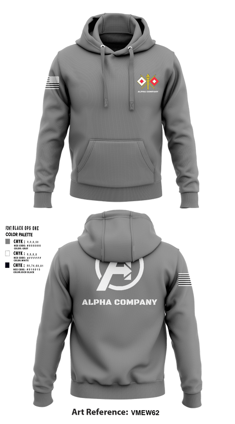 Hoodie, Alpha Company, Army, Teamtime, Team time, sublimation, custom sports apparel, team uniforms, spirit wear, spiritwear, sports uniforms, custom shirts, team store, custom team store, fundraiser sports, apparel fundraiser
