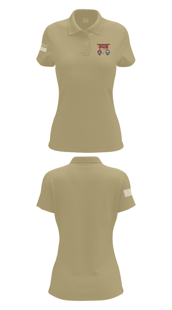 Womens Short Sleeve Performance Polo, 3D MEDICAL BATTALION, Marines, Teamtime, Team time, sublimation, custom sports apparel, team uniforms, spirit wear, spiritwear, sports uniforms, custom shirts, team store, custom team store, fundraiser sports, apparel fundraiser