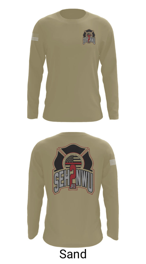 Long Sleeve Performance Shirt, SEHNWU, Fire Department, Teamtime, Team time, sublimation, custom sports apparel, team uniforms, spirit wear, spiritwear, sports uniforms, custom shirts, team store, custom team store, fundraiser sports, apparel fundraiser