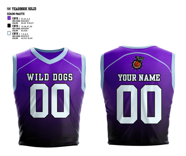 Womens Basketball Jersey, wild dogs, Women's Basketball, Teamtime, Team time, sublimation, custom sports apparel, team uniforms, spirit wear, spiritwear, sports uniforms, custom shirts, team store, custom team store, fundraiser sports, apparel fundraiser