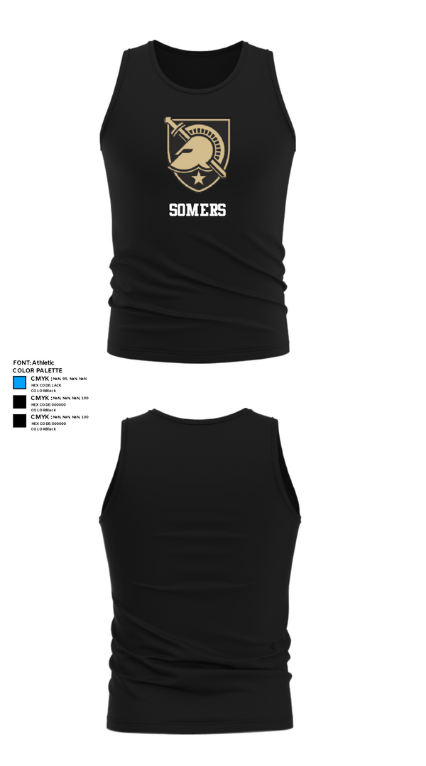 Tank Top, Somers, Track & Field, Teamtime, Team time, sublimation, custom sports apparel, team uniforms, spirit wear, spiritwear, sports uniforms, custom shirts, team store, custom team store, fundraiser sports, apparel fundraiser