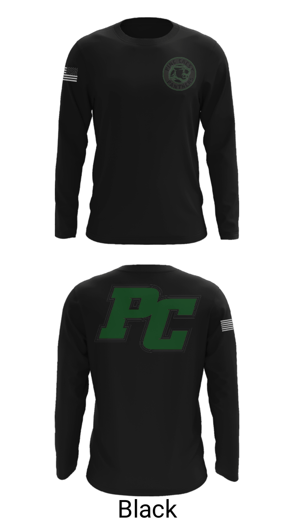 Long Sleeve Performance Shirt, Pine Crest School (Upper School) Volleyball, Women's Volleyball, Teamtime, Team time, sublimation, custom sports apparel, team uniforms, spirit wear, spiritwear, sports uniforms, custom shirts, team store, custom team store, fundraiser sports, apparel fundraiser