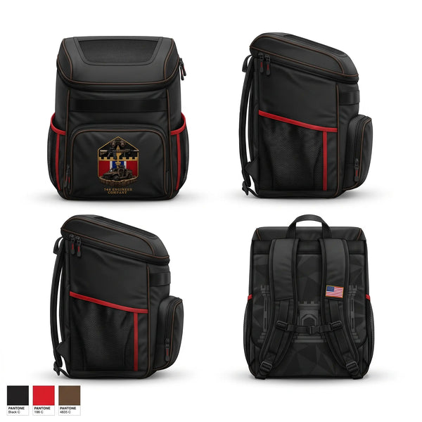 Gear Bag, 744 HQ platoon, Army, Teamtime, Team time, sublimation, custom sports apparel, team uniforms, spirit wear, spiritwear, sports uniforms, custom shirts, team store, custom team store, fundraiser sports, apparel fundraiser