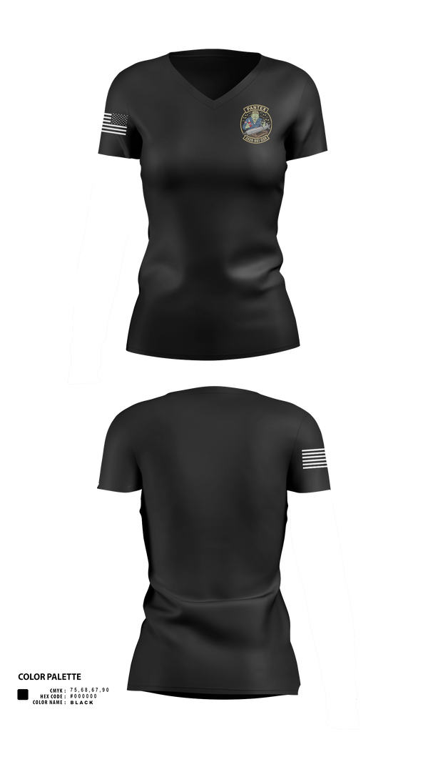 Womens Short Sleeve Vneck Shirt, OSR Crew, , Teamtime, Team time, sublimation, custom sports apparel, team uniforms, spirit wear, spiritwear, sports uniforms, custom shirts, team store, custom team store, fundraiser sports, apparel fundraiser