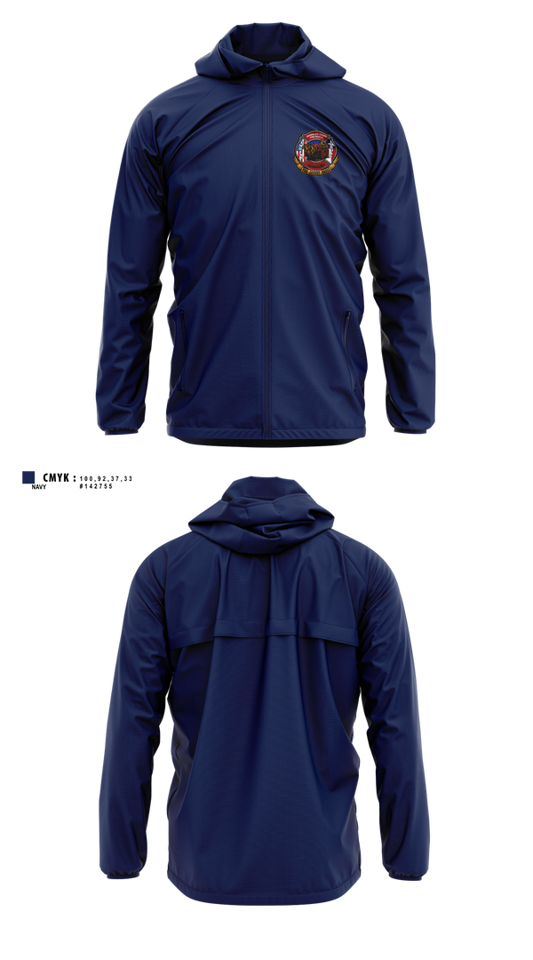 Windbreaker, Guadalupe County Fire Rescue, Fire Department, Teamtime, Team time, sublimation, custom sports apparel, team uniforms, spirit wear, spiritwear, sports uniforms, custom shirts, team store, custom team store, fundraiser sports, apparel fundraiser
