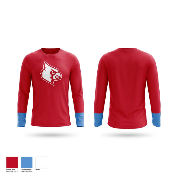 Long Sleeve Performance Shirt, Martin County Cardinals, , Teamtime, Team time, sublimation, custom sports apparel, team uniforms, spirit wear, spiritwear, sports uniforms, custom shirts, team store, custom team store, fundraiser sports, apparel fundraiser