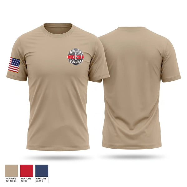 Short Sleeve Performance Shirt, CRAWFORD FIRE, Fire Department, Teamtime, Team time, sublimation, custom sports apparel, team uniforms, spirit wear, spiritwear, sports uniforms, custom shirts, team store, custom team store, fundraiser sports, apparel fundraiser