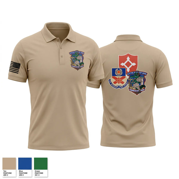 Short Sleeve Performance Polo, 2-111th AOB, Army, Teamtime, Team time, sublimation, custom sports apparel, team uniforms, spirit wear, spiritwear, sports uniforms, custom shirts, team store, custom team store, fundraiser sports, apparel fundraiser