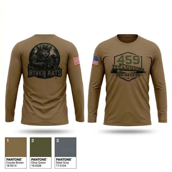 Long Sleeve Performance Shirt, 459 engineering company, Army, Teamtime, Team time, sublimation, custom sports apparel, team uniforms, spirit wear, spiritwear, sports uniforms, custom shirts, team store, custom team store, fundraiser sports, apparel fundraiser