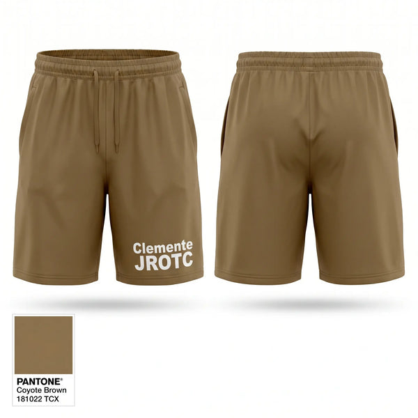 Athletic Shorts With Pockets, Clemente JROTC, Army, Teamtime, Team time, sublimation, custom sports apparel, team uniforms, spirit wear, spiritwear, sports uniforms, custom shirts, team store, custom team store, fundraiser sports, apparel fundraiser