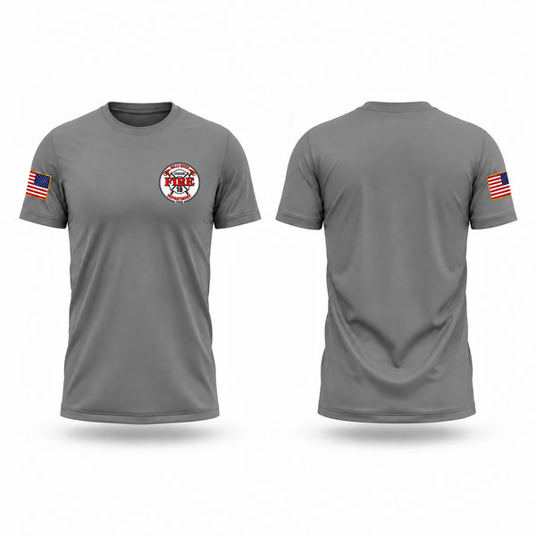 Old School Cotton Feel Shirt, Mills River Fire Rescue, Fire Department, Teamtime, Team time, sublimation, custom sports apparel, team uniforms, spirit wear, spiritwear, sports uniforms, custom shirts, team store, custom team store, fundraiser sports, apparel fundraiser