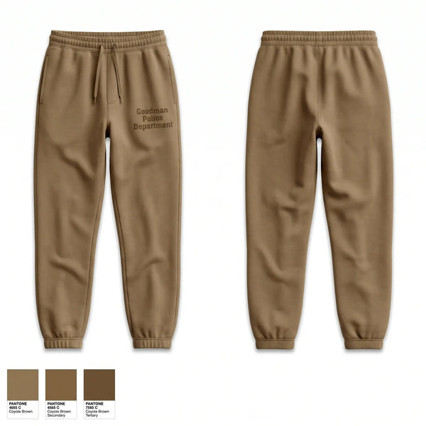 Sweatpants, Goodman Police Department, Police, Teamtime, Team time, sublimation, custom sports apparel, team uniforms, spirit wear, spiritwear, sports uniforms, custom shirts, team store, custom team store, fundraiser sports, apparel fundraiser