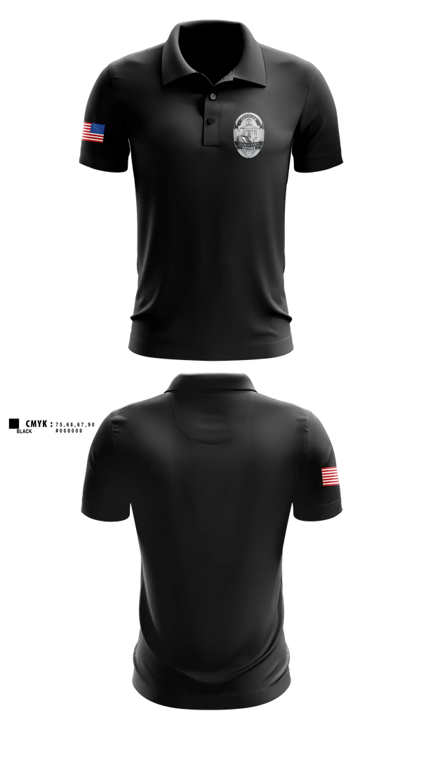 Long Sleeve Performance Polo, Georgetown Police Department, Police, Teamtime, Team time, sublimation, custom sports apparel, team uniforms, spirit wear, spiritwear, sports uniforms, custom shirts, team store, custom team store, fundraiser sports, apparel fundraiser