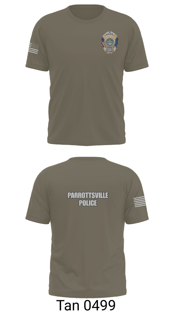 Short Sleeve Performance Shirt, Parrottsville police, Police, Teamtime, Team time, sublimation, custom sports apparel, team uniforms, spirit wear, spiritwear, sports uniforms, custom shirts, team store, custom team store, fundraiser sports, apparel fundraiser