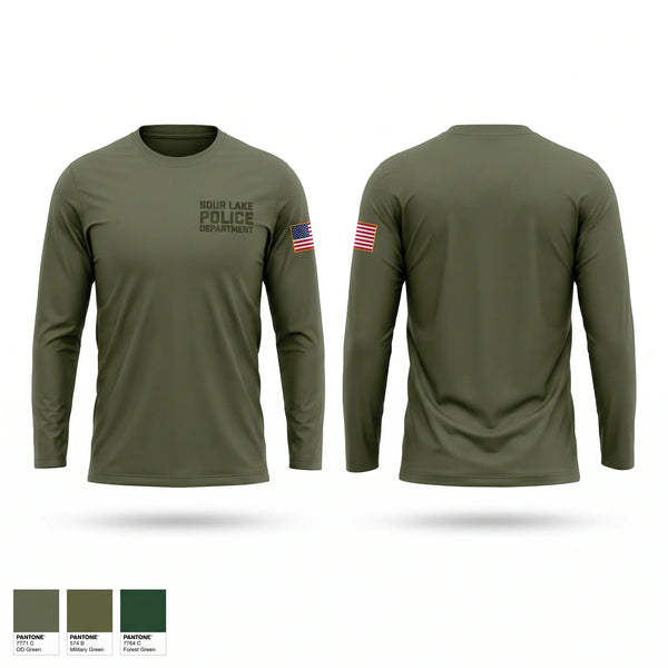 Long Sleeve Performance Shirt, Sour Lake Police Department, Police, Teamtime, Team time, sublimation, custom sports apparel, team uniforms, spirit wear, spiritwear, sports uniforms, custom shirts, team store, custom team store, fundraiser sports, apparel fundraiser