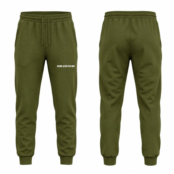 Sweatpants, HHB 3/20 FA BN, Army, Teamtime, Team time, sublimation, custom sports apparel, team uniforms, spirit wear, spiritwear, sports uniforms, custom shirts, team store, custom team store, fundraiser sports, apparel fundraiser