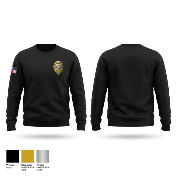 Crew Neck Sweatshirt, Kenner Police, Police, Teamtime, Team time, sublimation, custom sports apparel, team uniforms, spirit wear, spiritwear, sports uniforms, custom shirts, team store, custom team store, fundraiser sports, apparel fundraiser