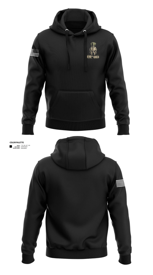 Hoodie, 616th QM CO, Army, Teamtime, Team time, sublimation, custom sports apparel, team uniforms, spirit wear, spiritwear, sports uniforms, custom shirts, team store, custom team store, fundraiser sports, apparel fundraiser