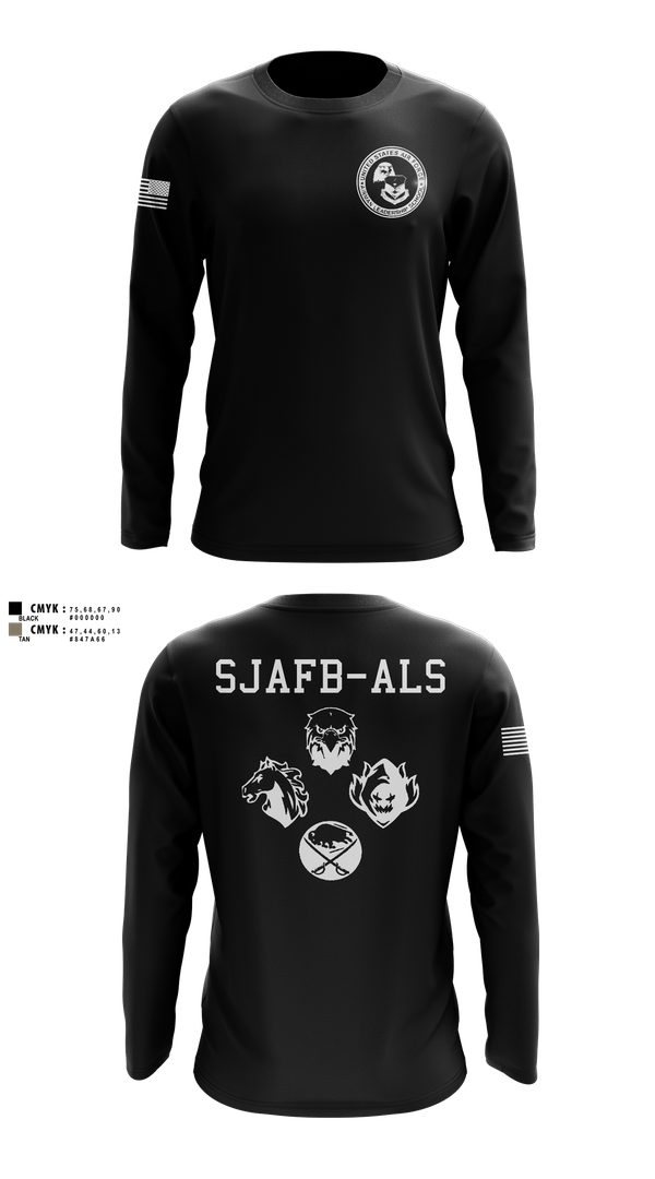 Long Sleeve Performance Shirt, SJAFB ALS, , Teamtime, Team time, sublimation, custom sports apparel, team uniforms, spirit wear, spiritwear, sports uniforms, custom shirts, team store, custom team store, fundraiser sports, apparel fundraiser