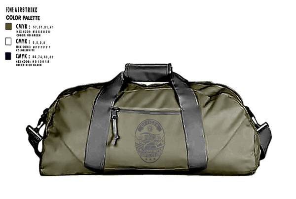 Gear Bag, Brookhaven K9 Unit, Police, Teamtime, Team time, sublimation, custom sports apparel, team uniforms, spirit wear, spiritwear, sports uniforms, custom shirts, team store, custom team store, fundraiser sports, apparel fundraiser