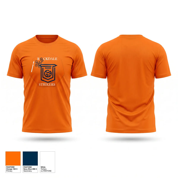 Short Sleeve Performance Shirt, Rockdale Strikers, Men's Soccer, Teamtime, Team time, sublimation, custom sports apparel, team uniforms, spirit wear, spiritwear, sports uniforms, custom shirts, team store, custom team store, fundraiser sports, apparel fundraiser