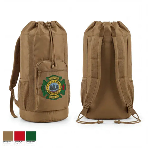 Gear Bag, Pine Township Engine Company, Fire Department, Teamtime, Team time, sublimation, custom sports apparel, team uniforms, spirit wear, spiritwear, sports uniforms, custom shirts, team store, custom team store, fundraiser sports, apparel fundraiser