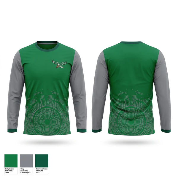 Long Sleeve Performance Shirt, Lake Shore Eagles, , Teamtime, Team time, sublimation, custom sports apparel, team uniforms, spirit wear, spiritwear, sports uniforms, custom shirts, team store, custom team store, fundraiser sports, apparel fundraiser