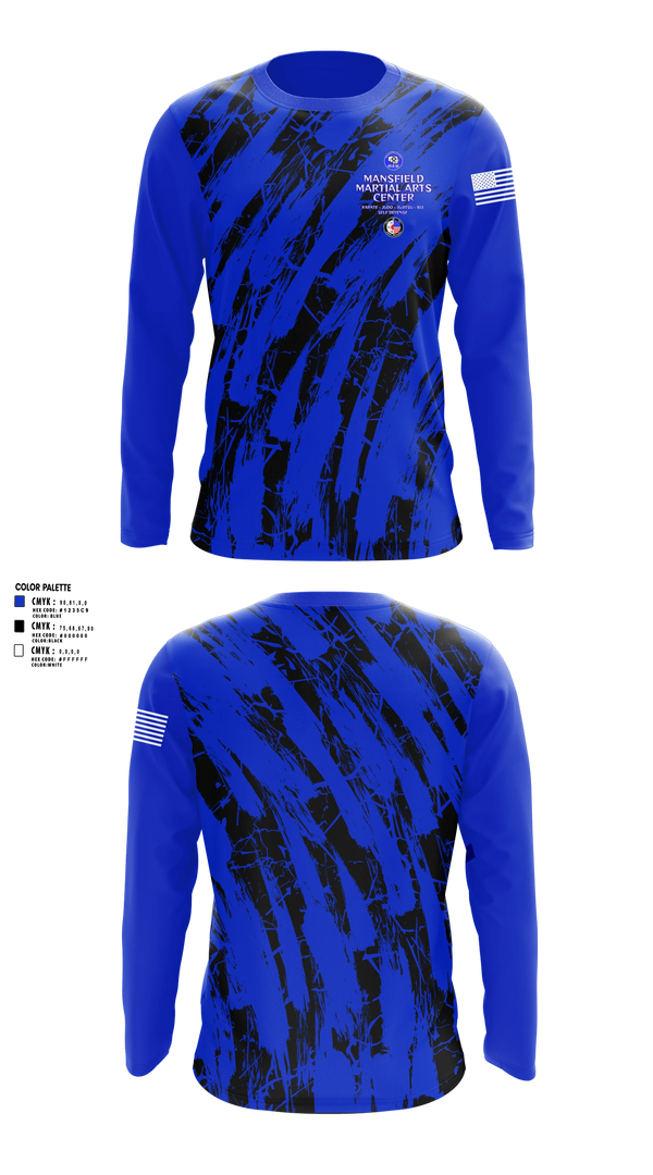 Long Sleeve Performance Shirt, Mansfield Martial Arts Center, , Teamtime, Team time, sublimation, custom sports apparel, team uniforms, spirit wear, spiritwear, sports uniforms, custom shirts, team store, custom team store, fundraiser sports, apparel fundraiser