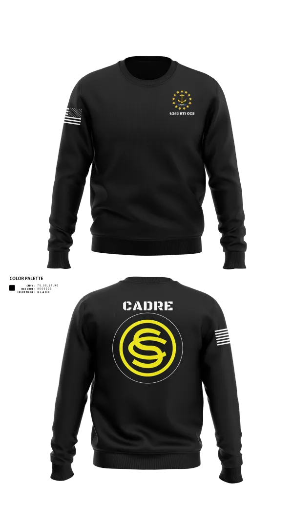 Crew Neck Sweatshirt, 1/243 RTI OCS, , Teamtime, Team time, sublimation, custom sports apparel, team uniforms, spirit wear, spiritwear, sports uniforms, custom shirts, team store, custom team store, fundraiser sports, apparel fundraiser