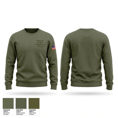 Crew Neck Sweatshirt, Sikeston Special Operations Group, Police, Teamtime, Team time, sublimation, custom sports apparel, team uniforms, spirit wear, spiritwear, sports uniforms, custom shirts, team store, custom team store, fundraiser sports, apparel fundraiser
