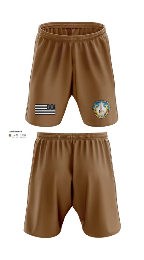 Athletic Shorts With Pockets, 1-7 Cavlary Division Apache Troop Blue Platoon Recon Junkies, Army, Teamtime, Team time, sublimation, custom sports apparel, team uniforms, spirit wear, spiritwear, sports uniforms, custom shirts, team store, custom team store, fundraiser sports, apparel fundraiser