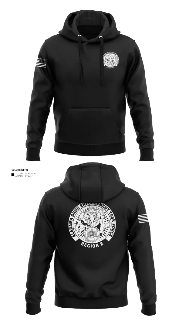 Hoodie, Alabama Drug Enforcement Task Force, Police, Teamtime, Team time, sublimation, custom sports apparel, team uniforms, spirit wear, spiritwear, sports uniforms, custom shirts, team store, custom team store, fundraiser sports, apparel fundraiser