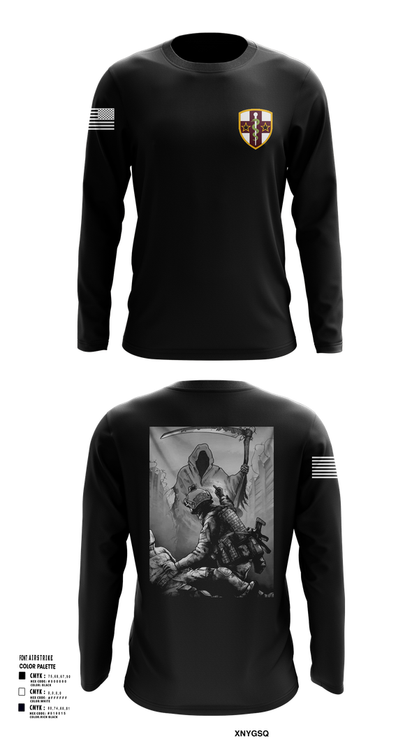 Long Sleeve Performance Shirt, 7455th MORU, , Teamtime, Team time, sublimation, custom sports apparel, team uniforms, spirit wear, spiritwear, sports uniforms, custom shirts, team store, custom team store, fundraiser sports, apparel fundraiser