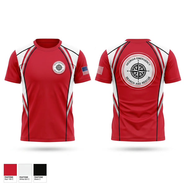 Short Sleeve Performance Shirt, GESAR, EMS/EMT, Teamtime, Team time, sublimation, custom sports apparel, team uniforms, spirit wear, spiritwear, sports uniforms, custom shirts, team store, custom team store, fundraiser sports, apparel fundraiser