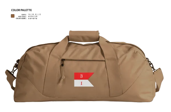 Duffle Bag, Comanche Squad, Army, Teamtime, Team time, sublimation, custom sports apparel, team uniforms, spirit wear, spiritwear, sports uniforms, custom shirts, team store, custom team store, fundraiser sports, apparel fundraiser