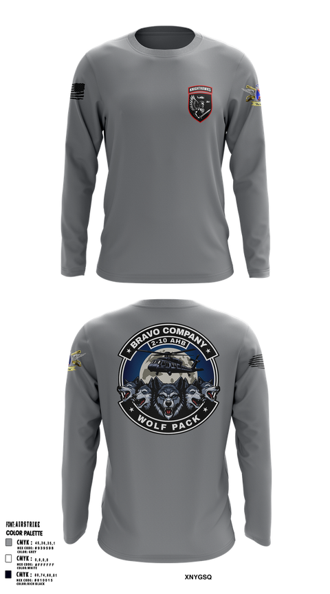 Long Sleeve Performance Shirt, 2-10 AHB Knighthawks, Spirit Store, Teamtime, Team time, sublimation, custom sports apparel, team uniforms, spirit wear, spiritwear, sports uniforms, custom shirts, team store, custom team store, fundraiser sports, apparel fundraiser