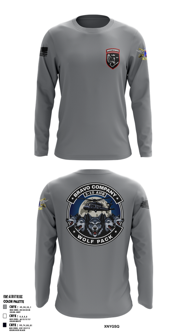 Long Sleeve Performance Shirt, 2-10 AHB Knighthawks, Spirit Store, Teamtime, Team time, sublimation, custom sports apparel, team uniforms, spirit wear, spiritwear, sports uniforms, custom shirts, team store, custom team store, fundraiser sports, apparel fundraiser