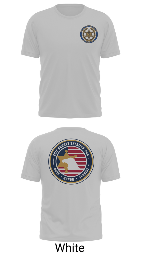 Short Sleeve Performance Shirt, Erie County Sheriff's Office PBA, Police, Teamtime, Team time, sublimation, custom sports apparel, team uniforms, spirit wear, spiritwear, sports uniforms, custom shirts, team store, custom team store, fundraiser sports, apparel fundraiser