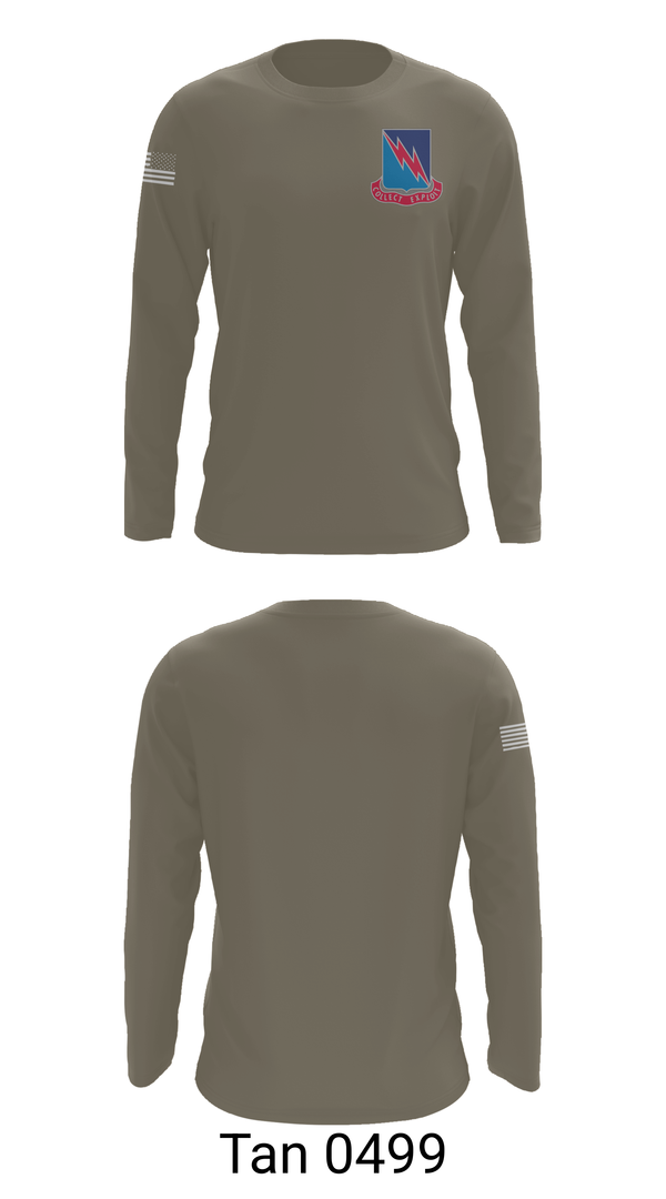Long Sleeve Performance Shirt, 323rd military intelligence battallion, Army, Teamtime, Team time, sublimation, custom sports apparel, team uniforms, spirit wear, spiritwear, sports uniforms, custom shirts, team store, custom team store, fundraiser sports, apparel fundraiser